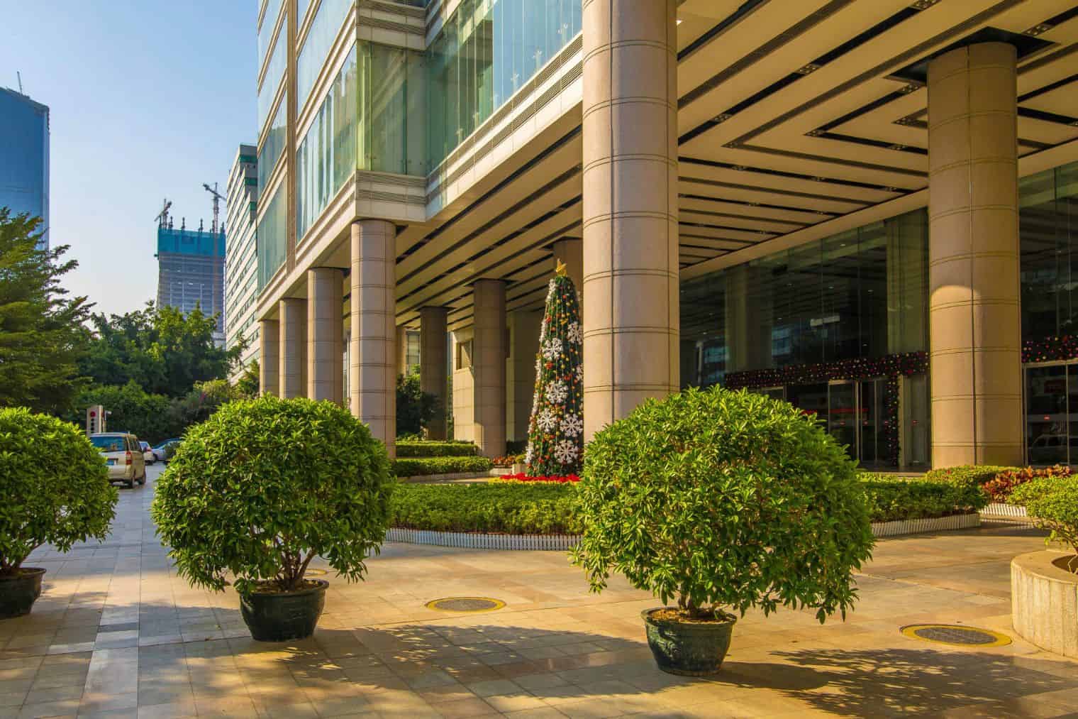 TCL大厦大堂实景图