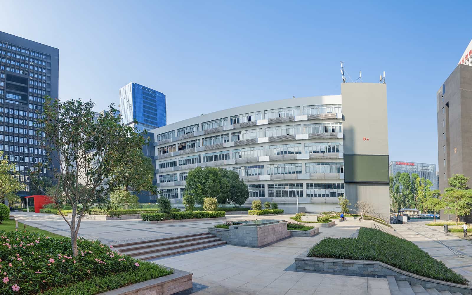 特发信息港大厦办公区实景图