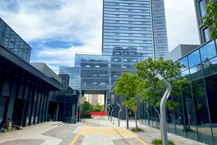 天健云途数字建造BIM设计产业园园区环境图