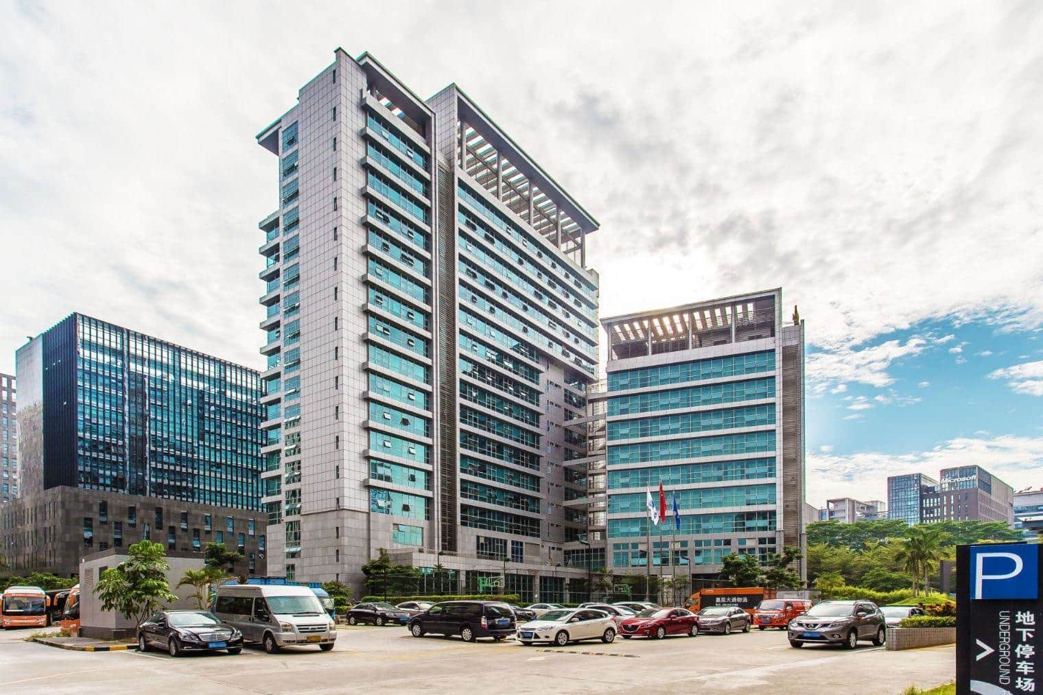天明科技大厦建筑外观图