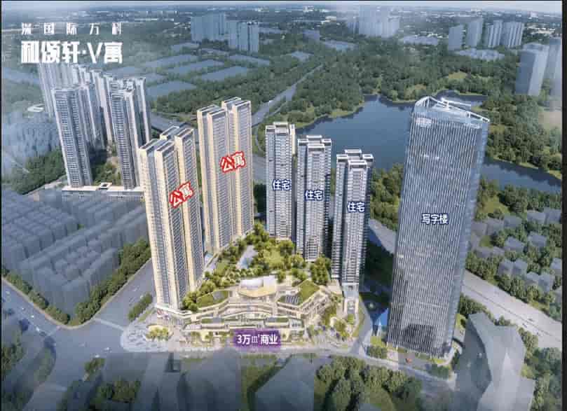 深国际万科和颂轩建筑外观图