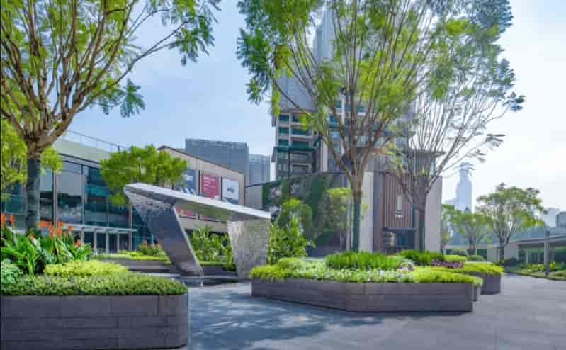 深国际万科和颂轩大堂实景图