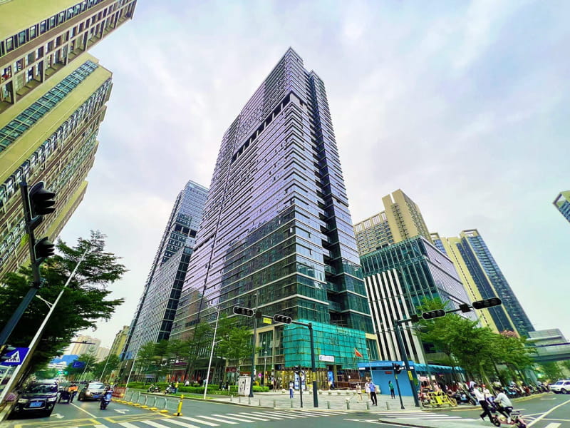万科星宸大厦建筑外观图