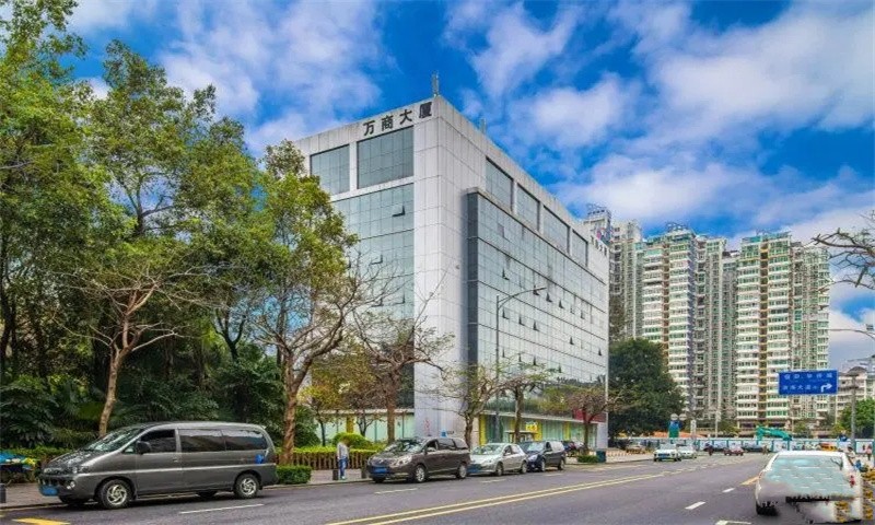 万商大厦大堂实景图