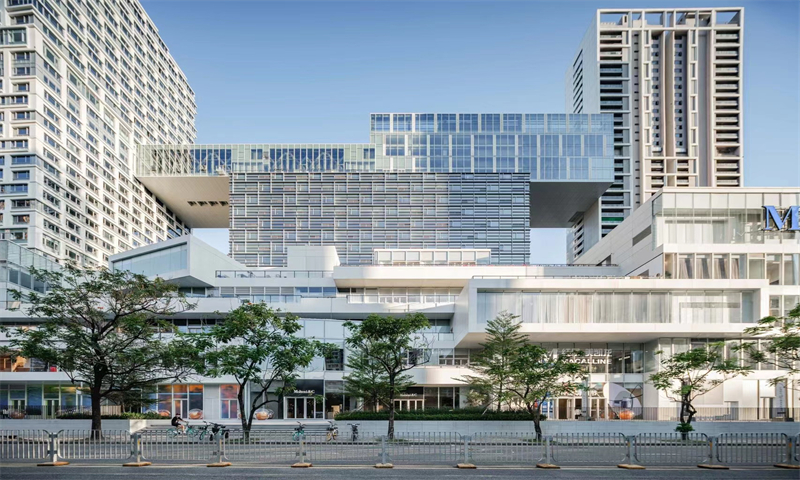 湾厦中心建筑外观图