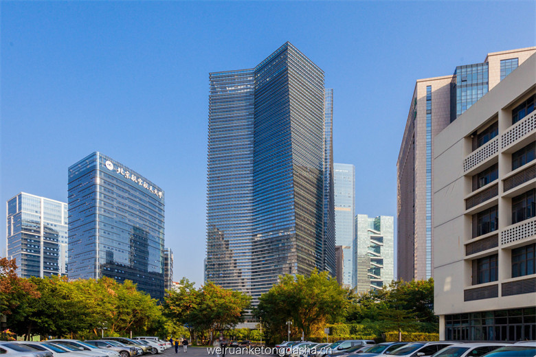 微软科通大厦建筑外观图