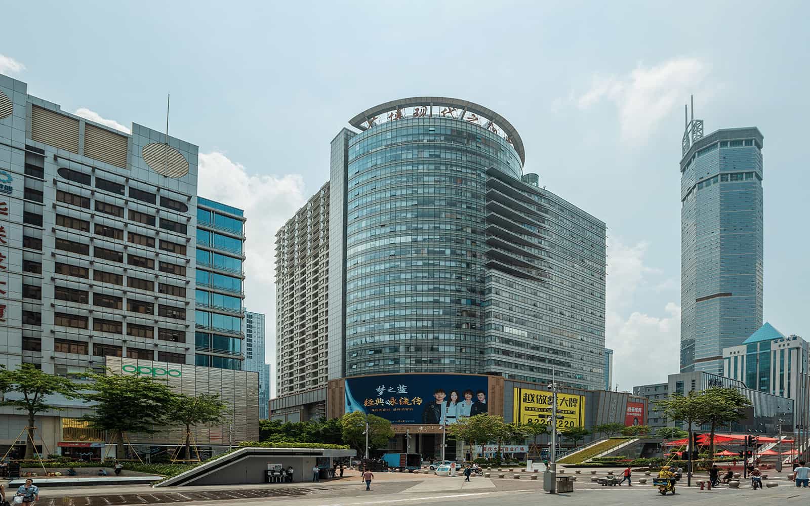 现代之窗大厦园区环境图