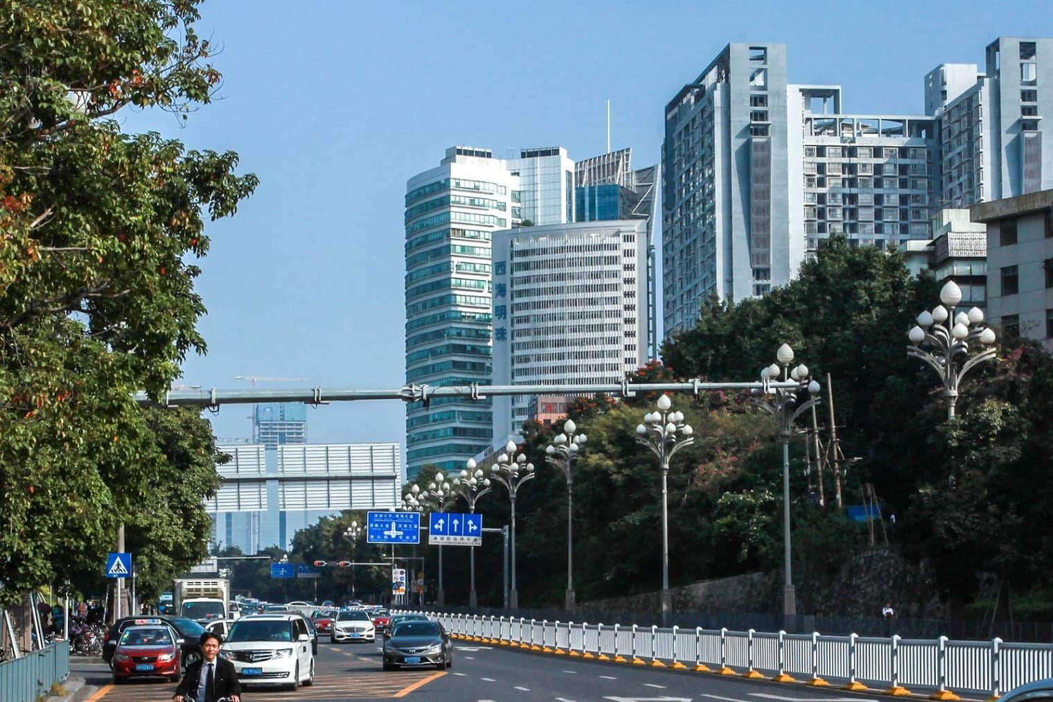 西海明珠大厦大堂实景图