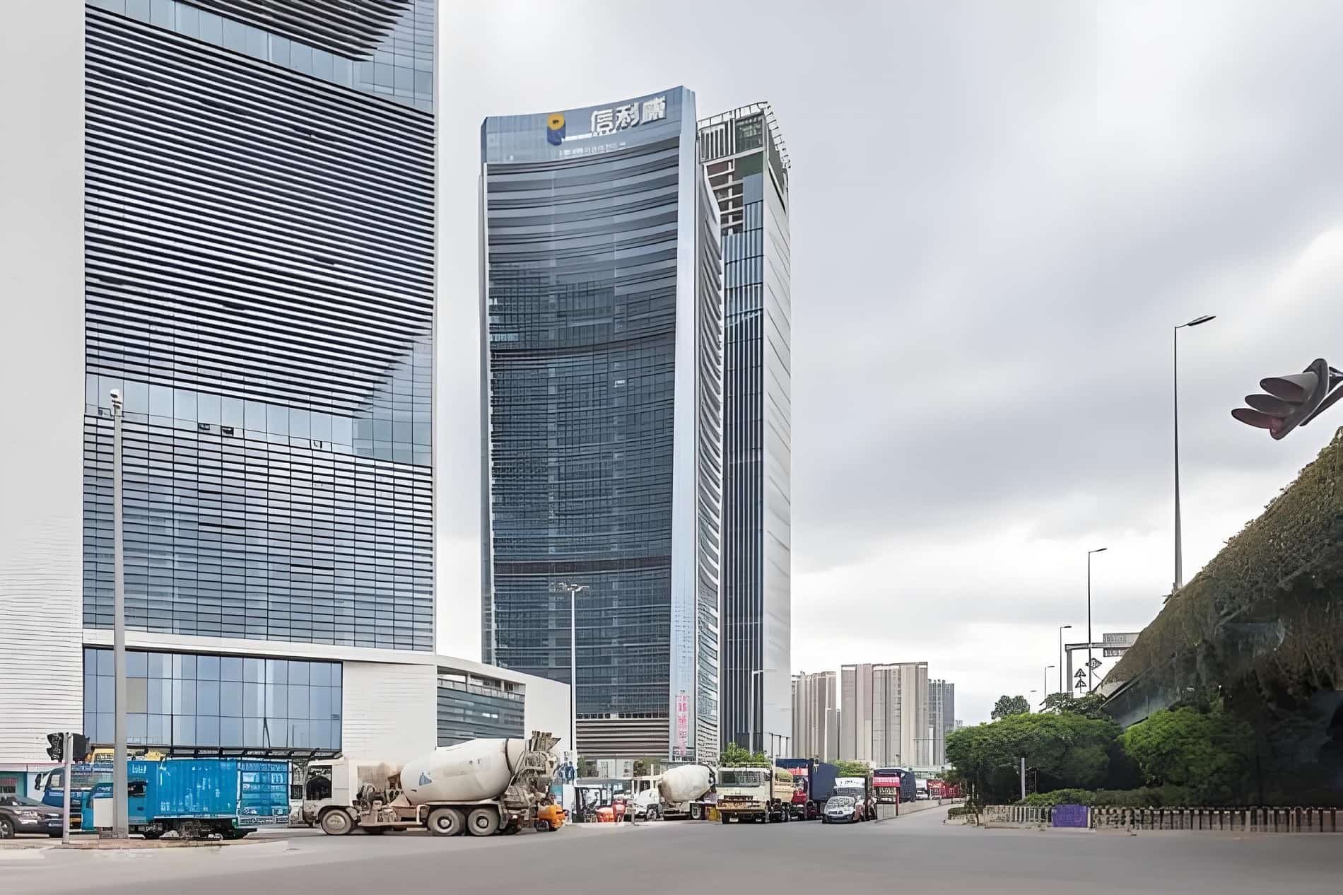 信利康大厦建筑外观图