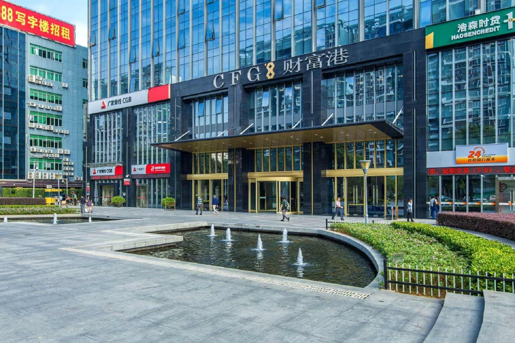 西乡财富港大厦办公区实景图