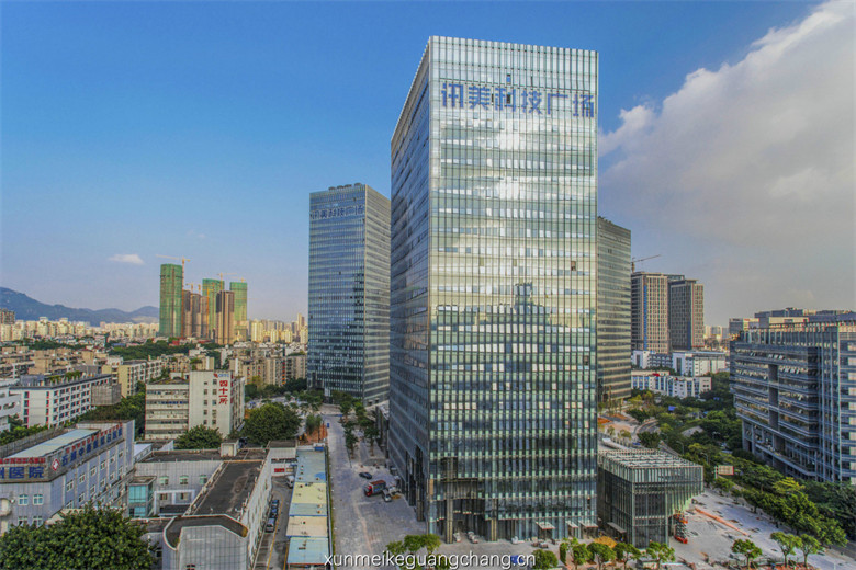 讯美科技广场大堂实景图