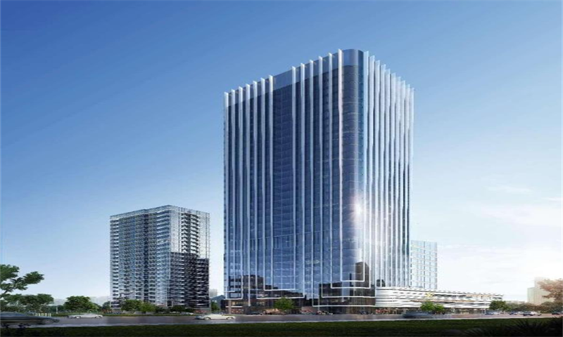 旭生融和中心建筑外观图