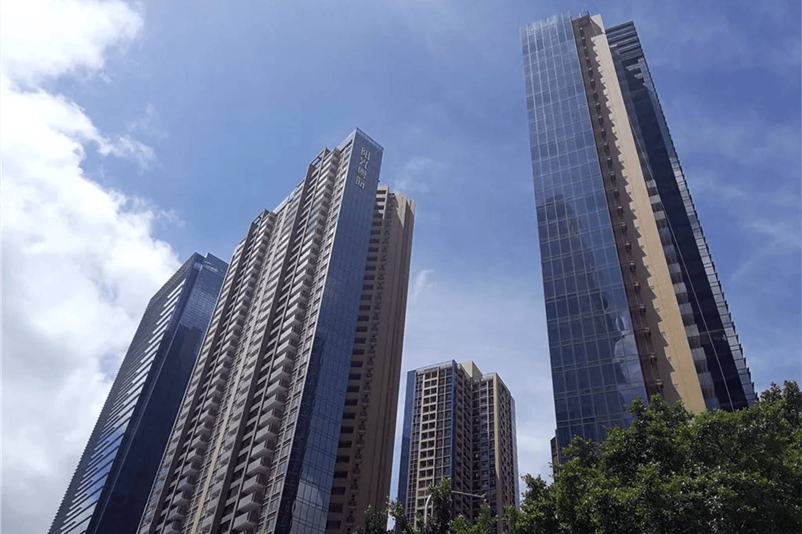 阳光粤海大厦大堂实景图
