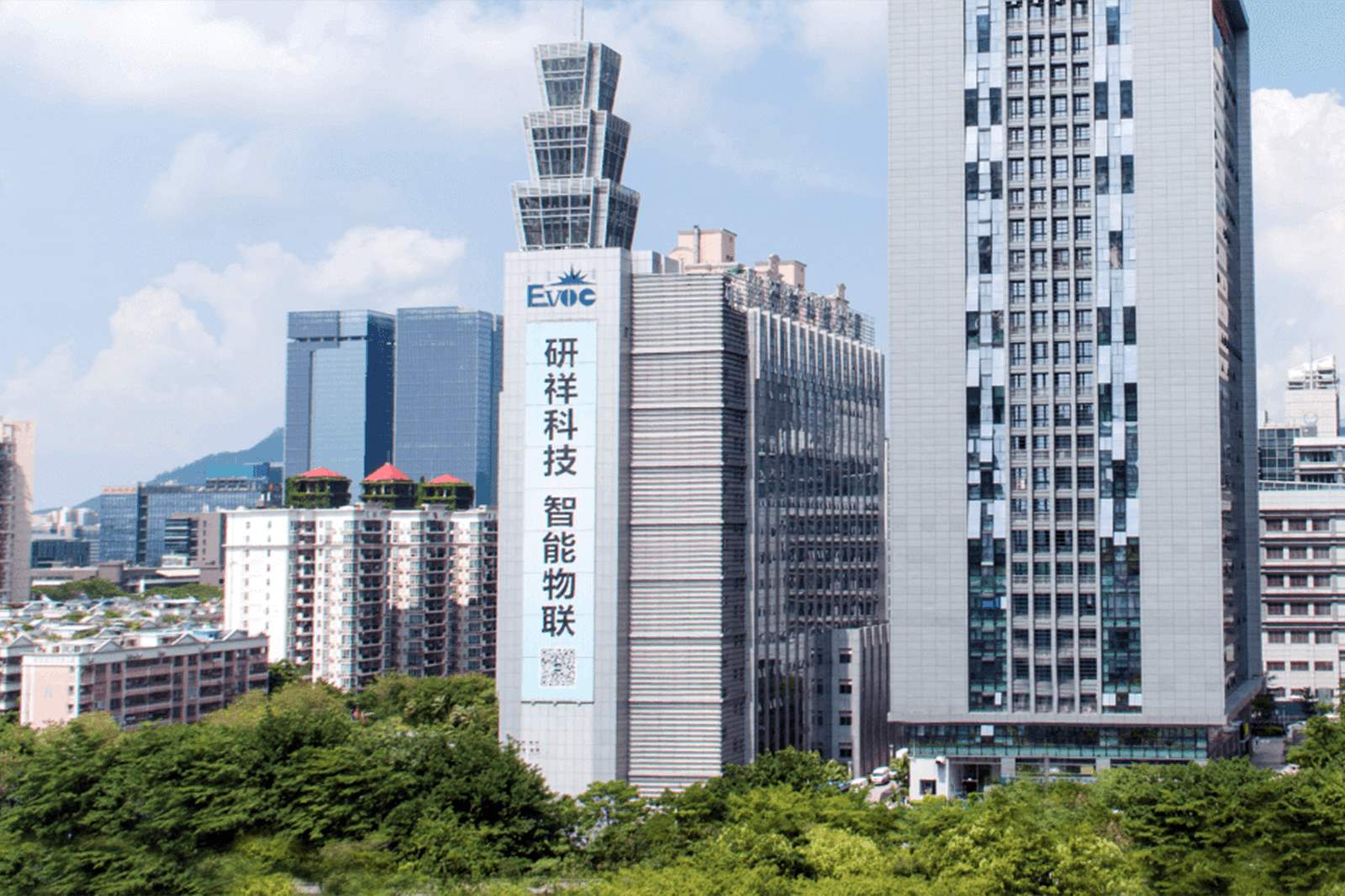 研祥科技大厦建筑外观图