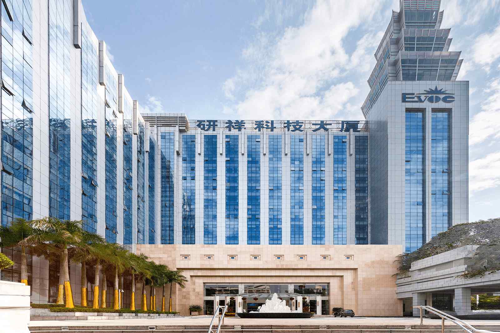 研祥科技大厦大堂实景图