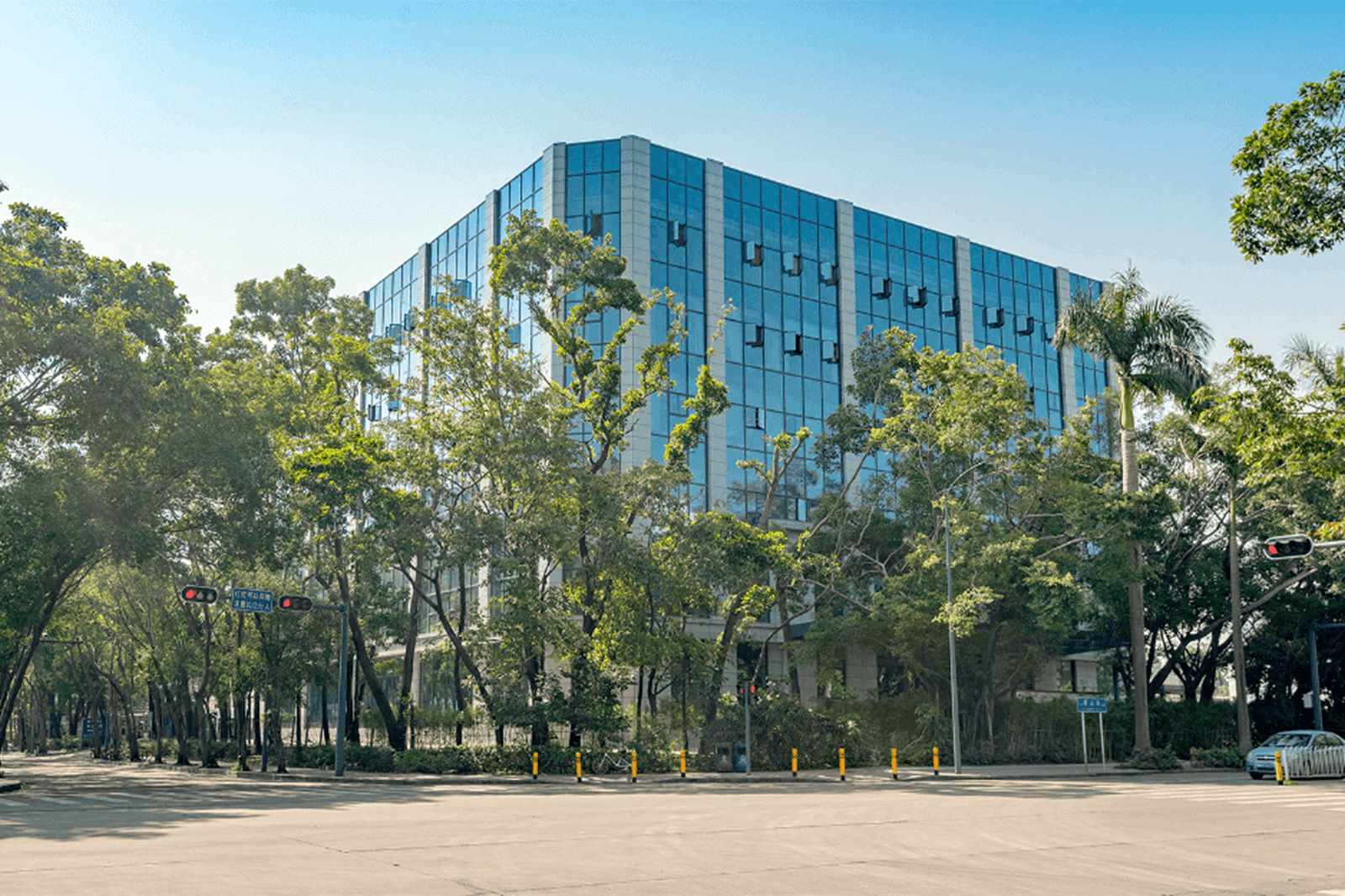 永合研发大厦建筑外观图