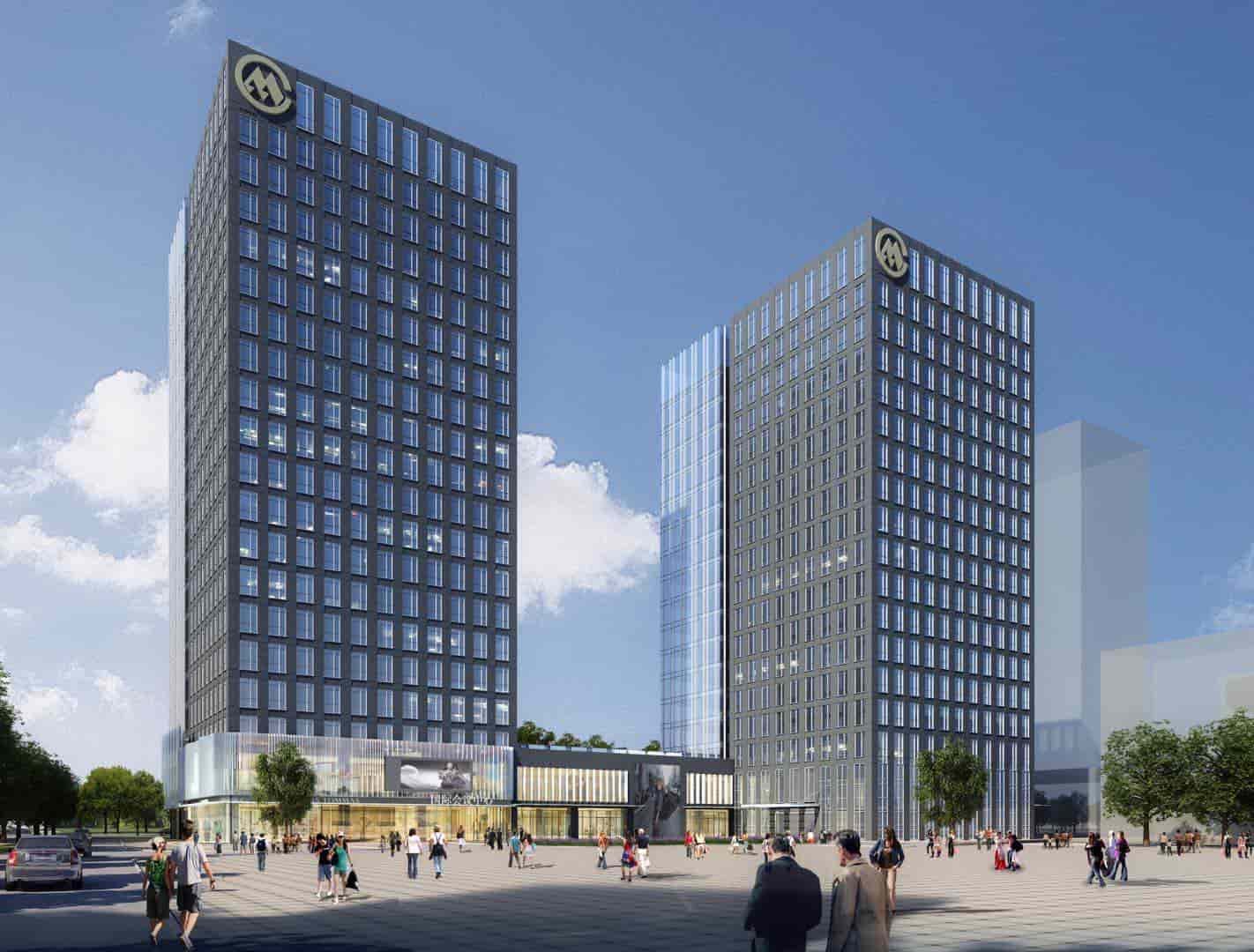 永联智鼎大厦(招商局智慧城)建筑外观图