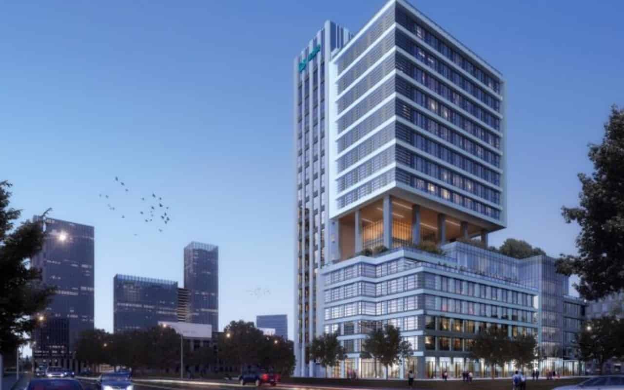 远望谷大厦建筑外观图