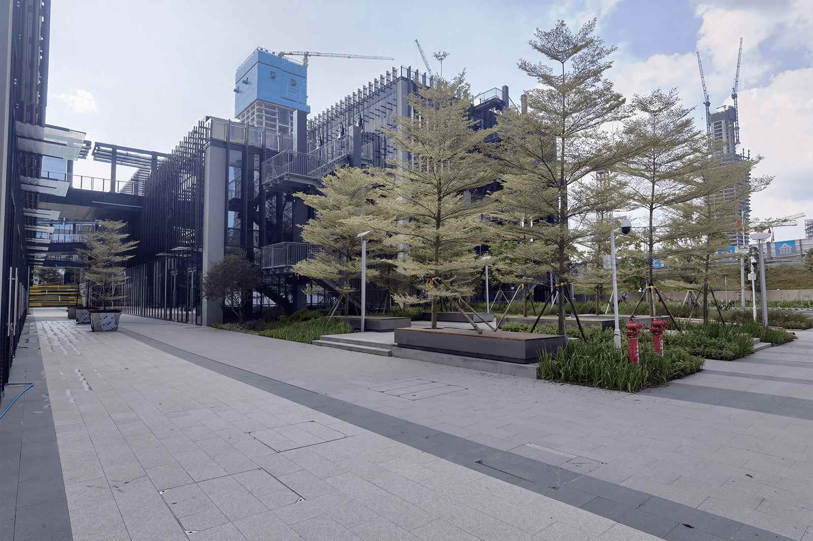 粤港澳青年创业区建筑外观图