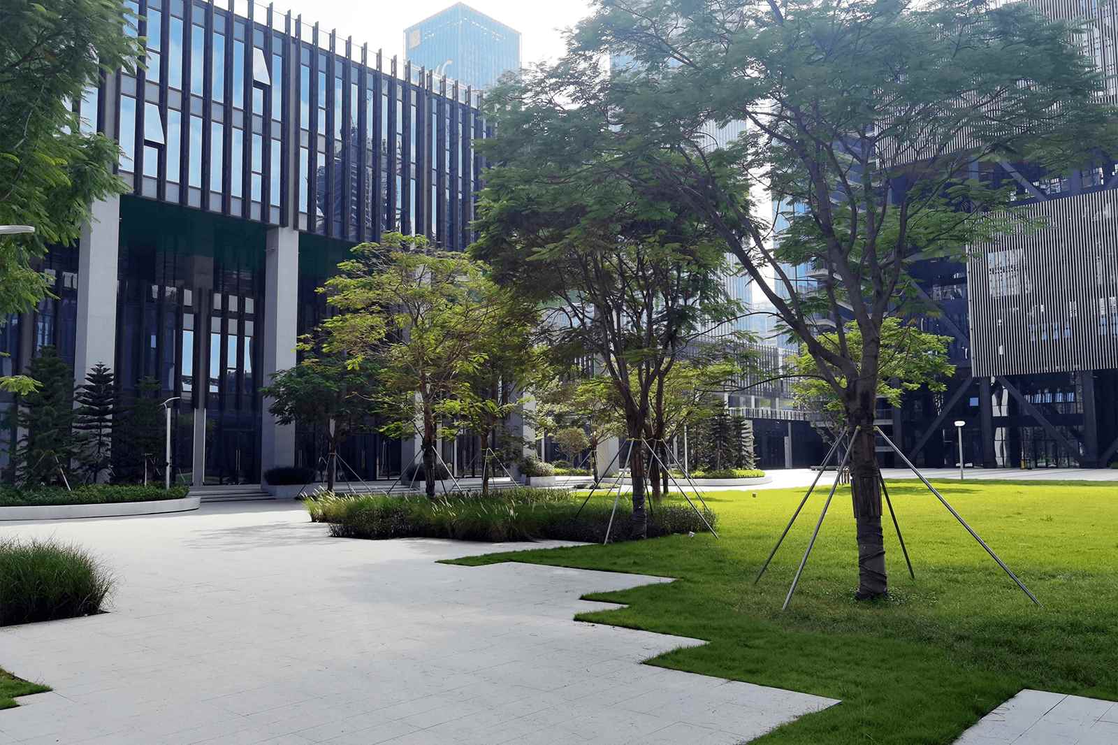 粤港澳青年创业区大堂实景图