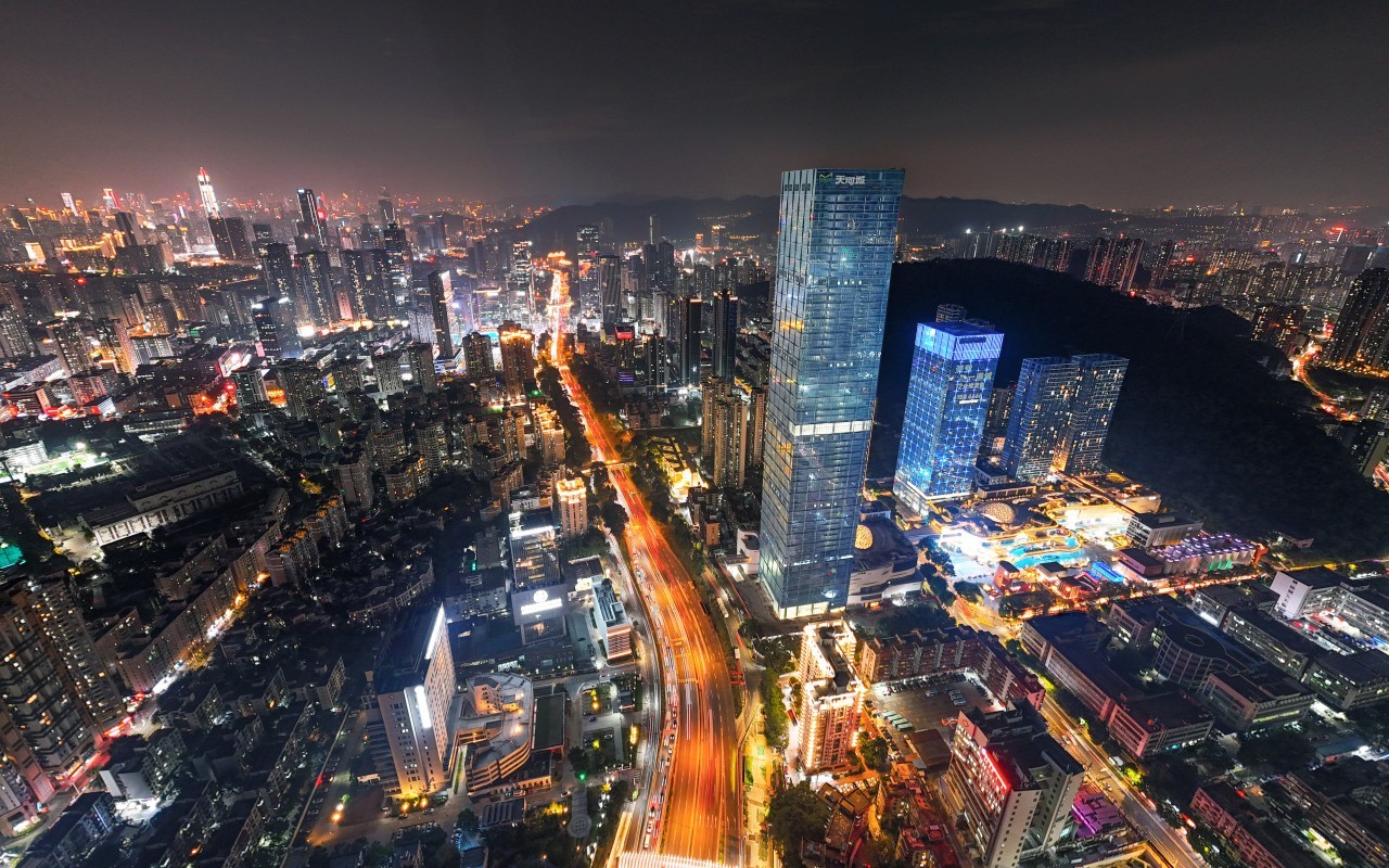 粤海城大堂实景图