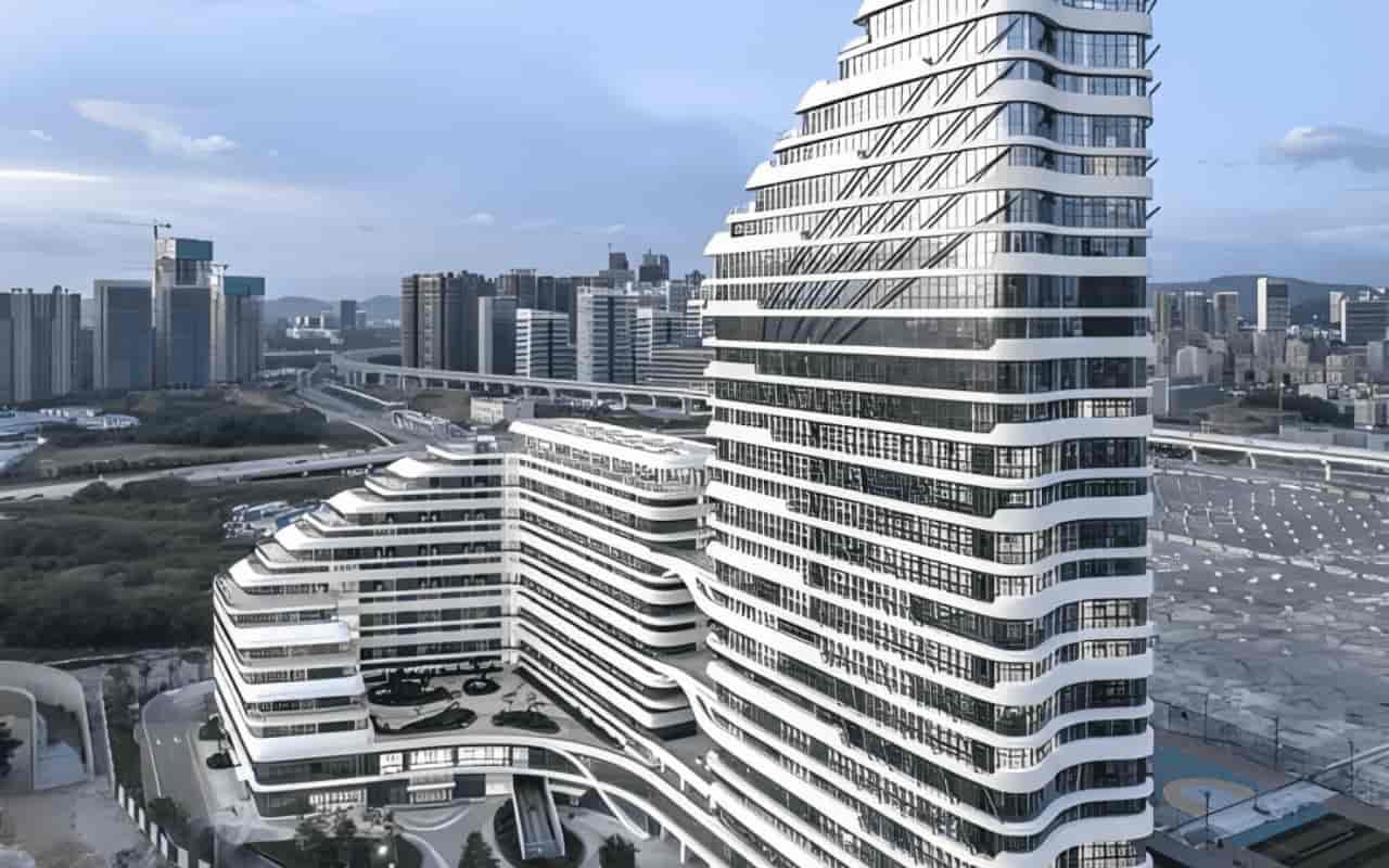 长圳深铁大厦建筑外观图