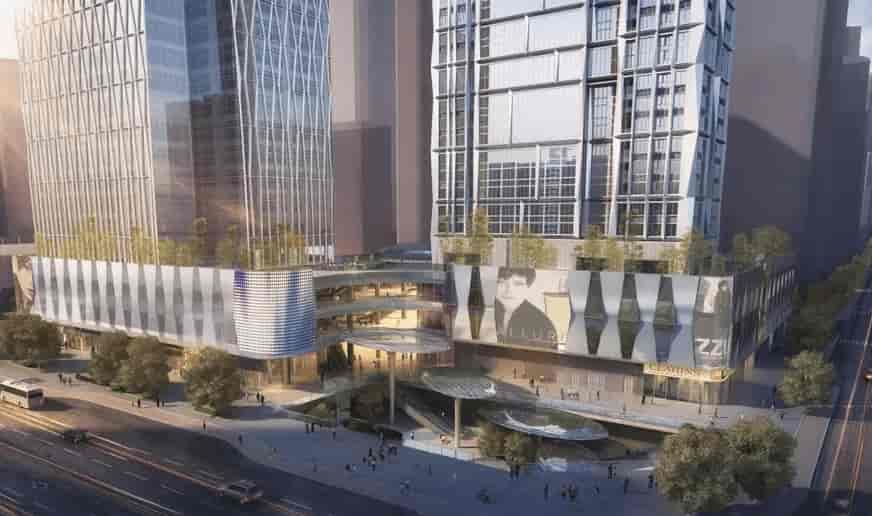 兆鑫汇金广场大堂实景图