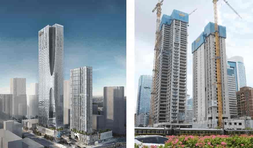 兆鑫汇金广场办公区实景图
