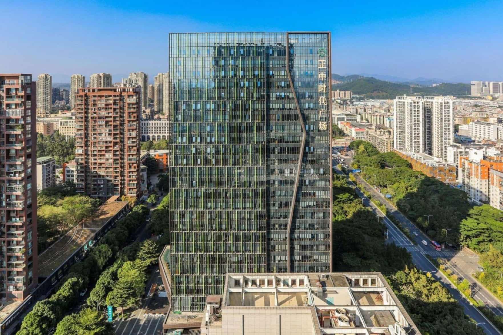 正中时代大厦建筑外观图