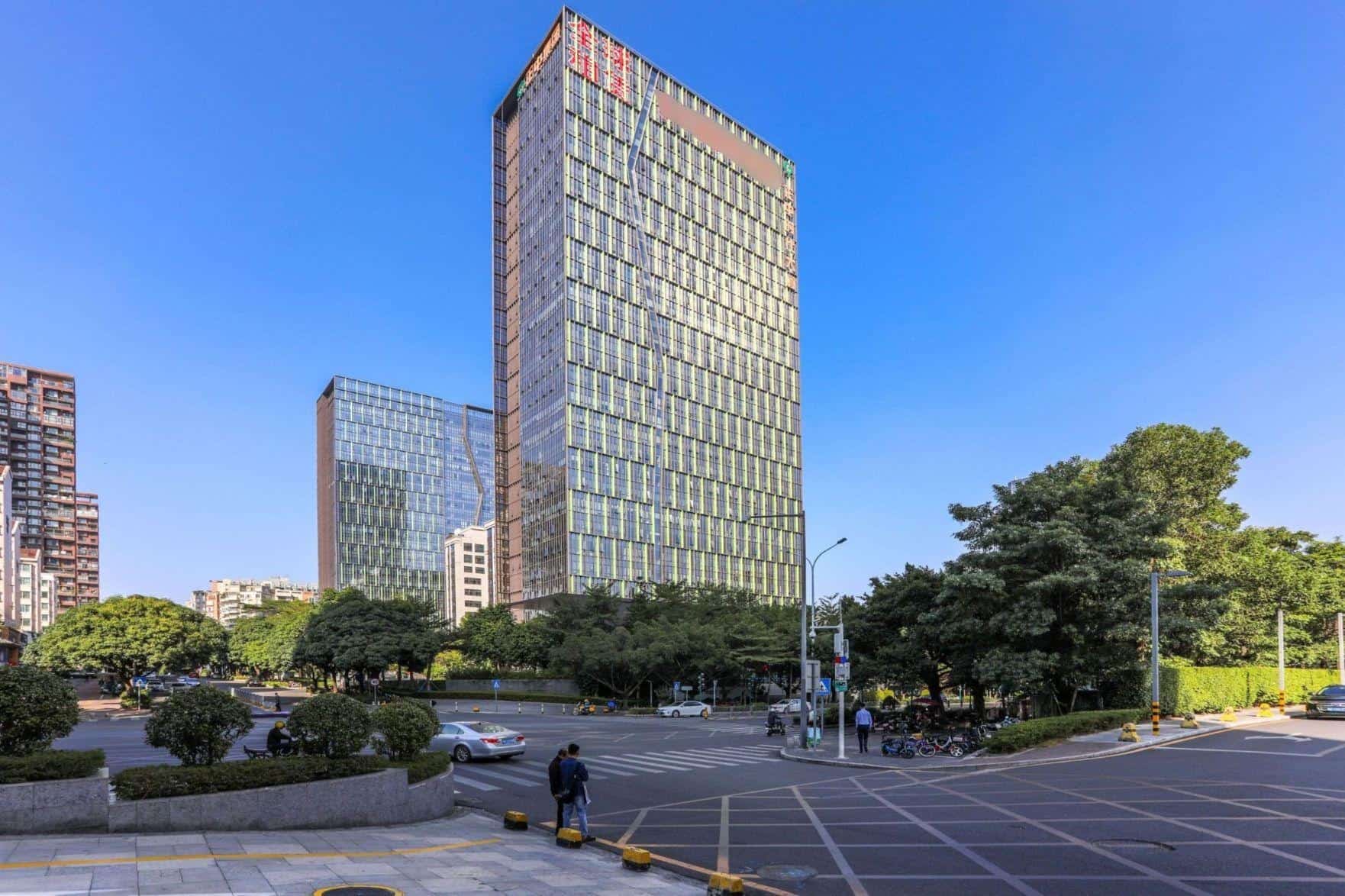正中时代大厦大堂实景图