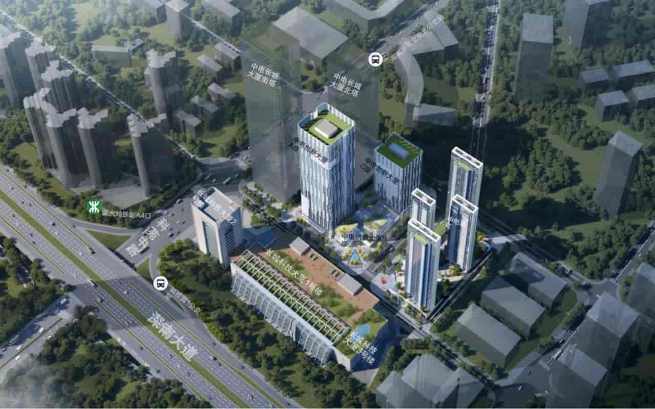 中电创新大厦建筑外观图