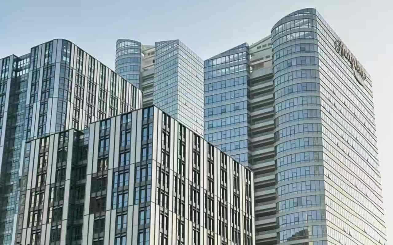 中电创新大厦大堂实景图