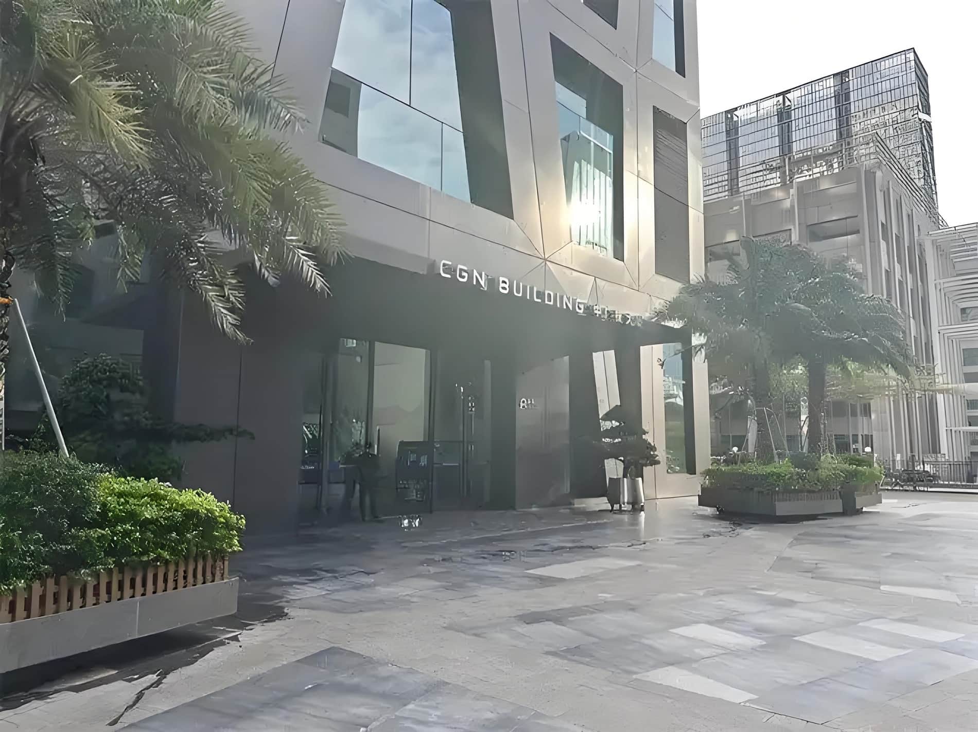中广核大厦办公区实景图