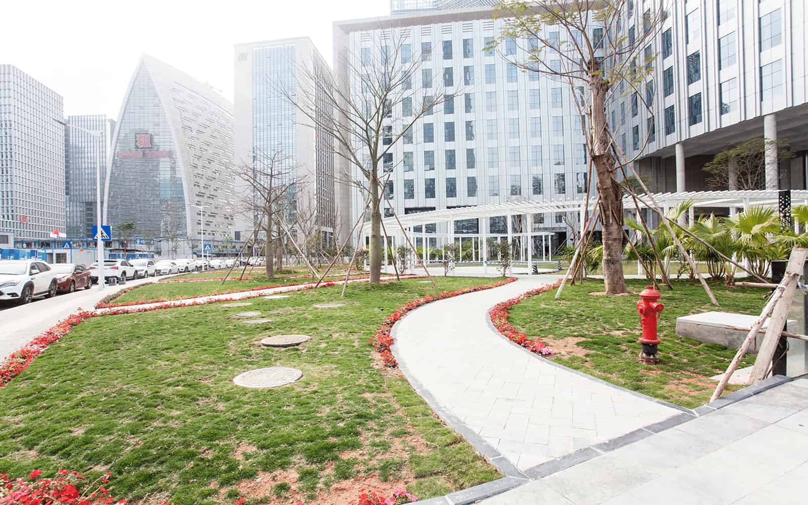 中科纳能大厦大堂实景图