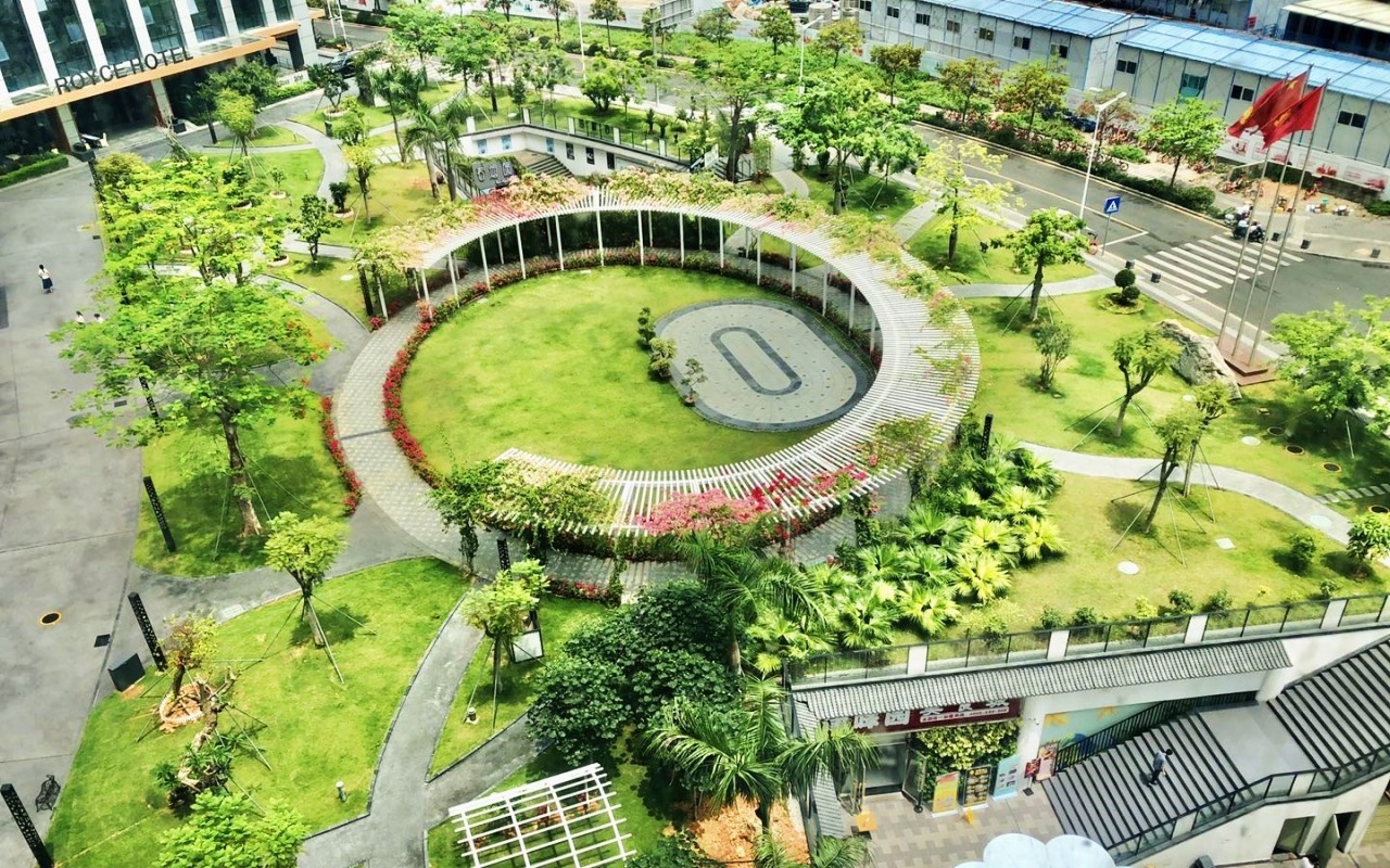中科纳能大厦园区环境图