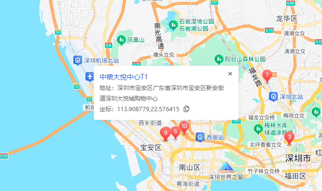 中粮大悦中心商业配套图片