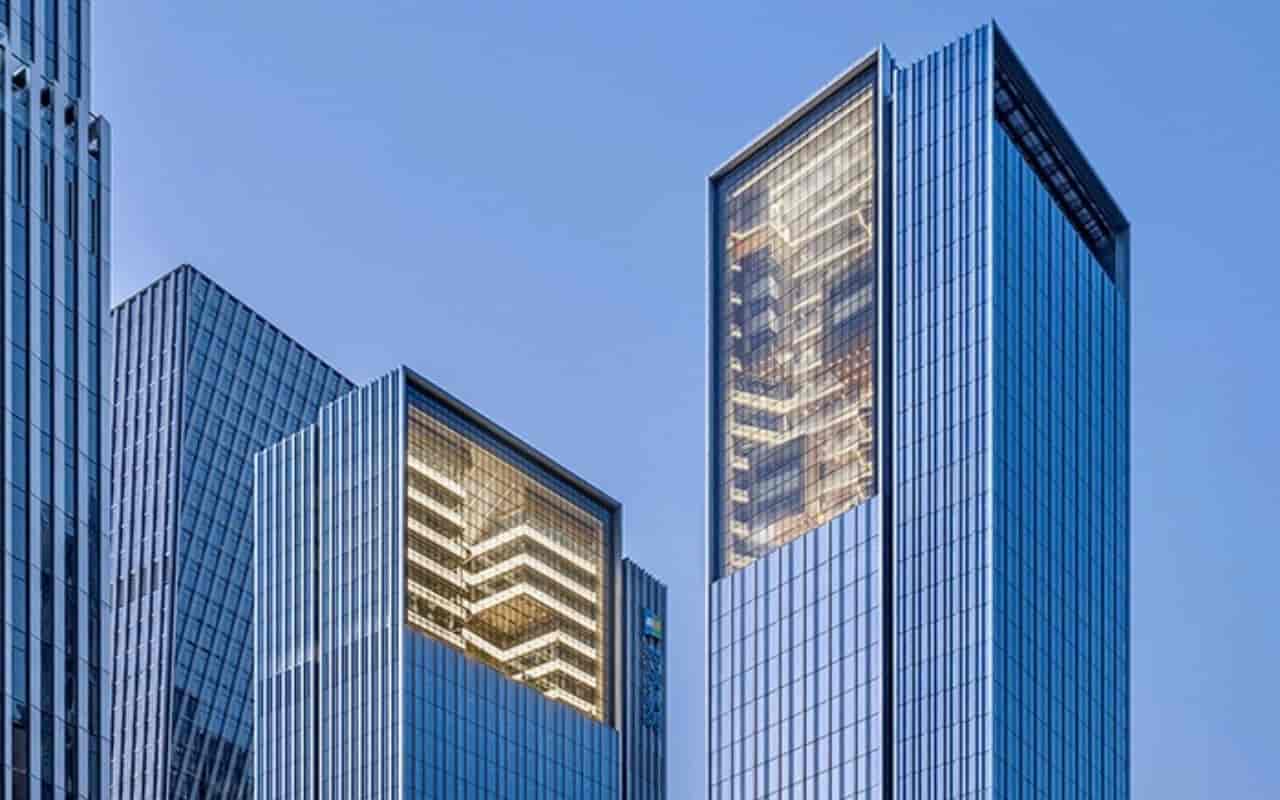 中粮前海智慧城大堂实景图