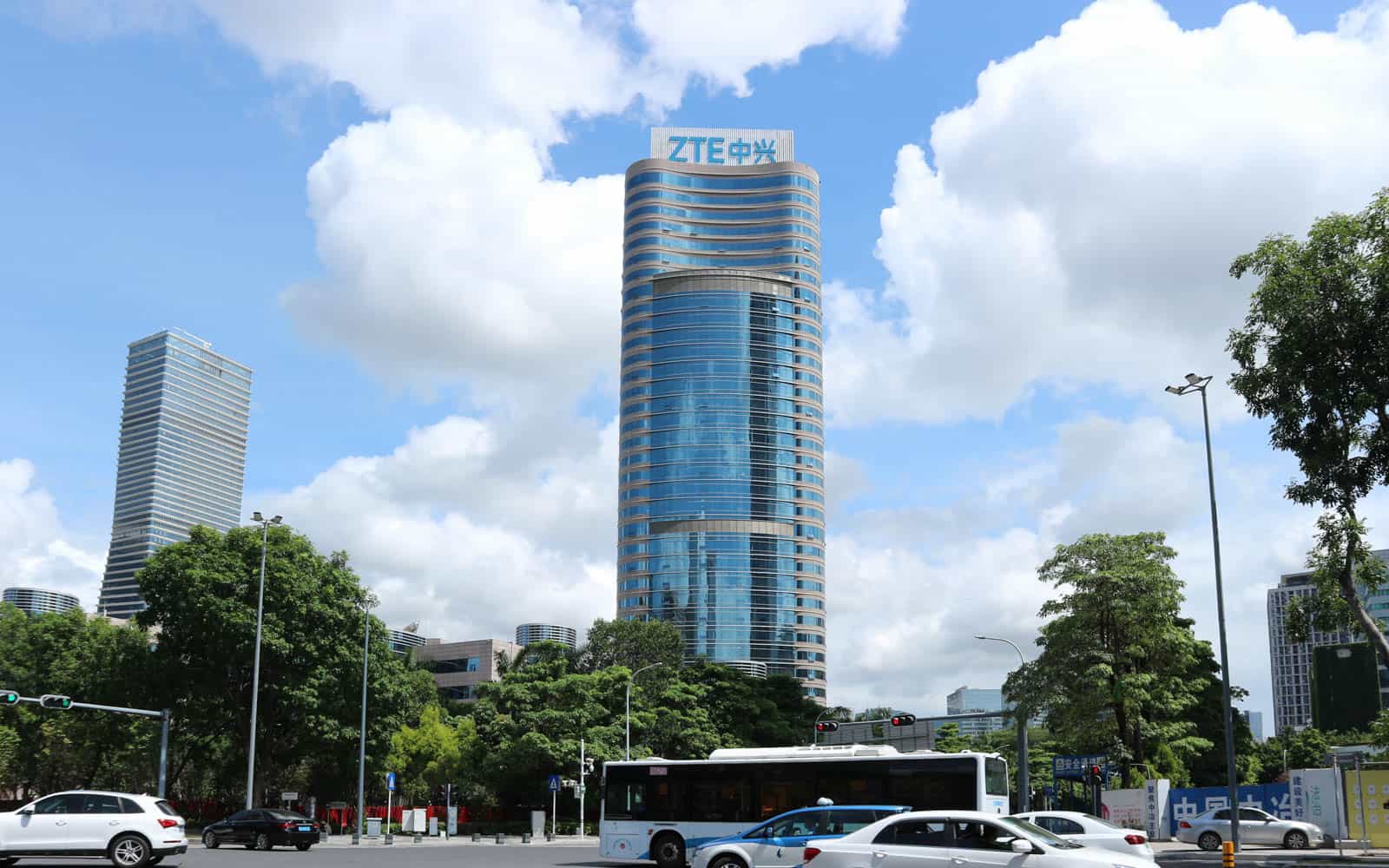 中兴通讯大厦园区环境图