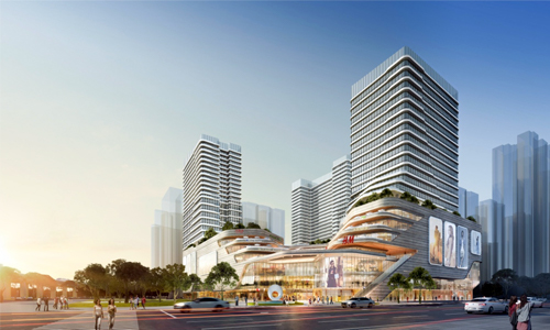 卓越共赢大厦(华强时代广场)建筑外观图