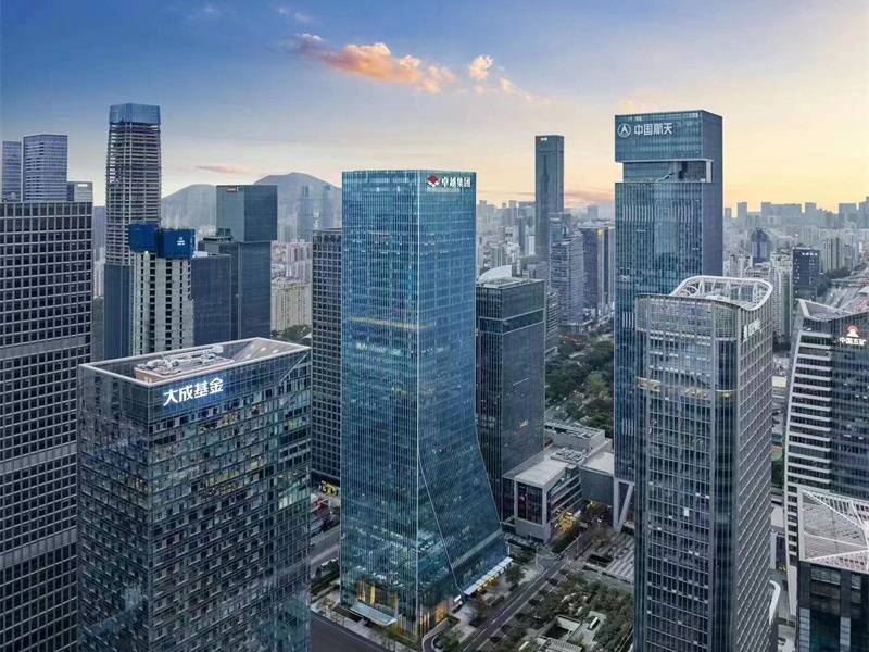 卓越后海中心建筑外观图