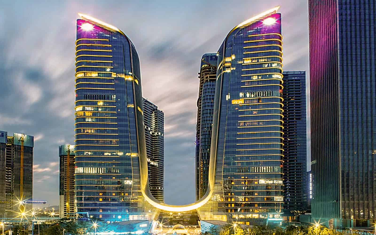 卓越前海壹号建筑外观图