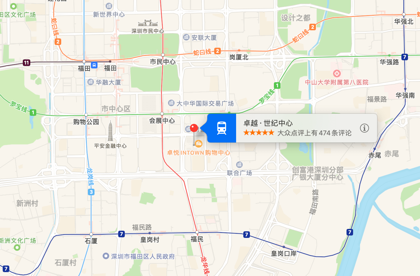 卓越世纪中心商业配套图片